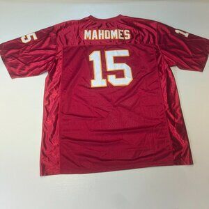 NWOT Kansas City Chiefs Red Jersey #15 Mahomes Size XL